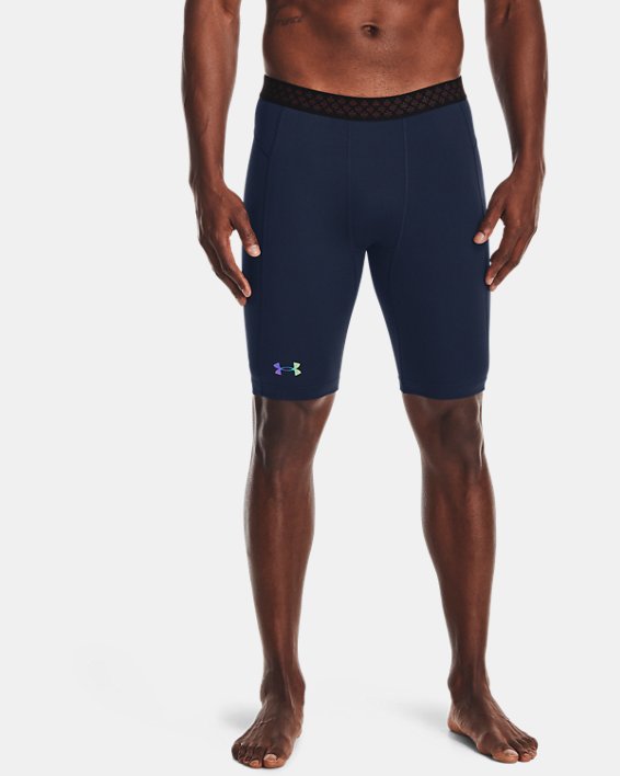 Men's UA RUSH™ HeatGear® 2.0 Compression Shorts, Blue, pdpMainDesktop image number 0